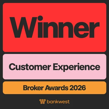 Bankwest Broker Awards 2026, Winner, Customer Experience badge